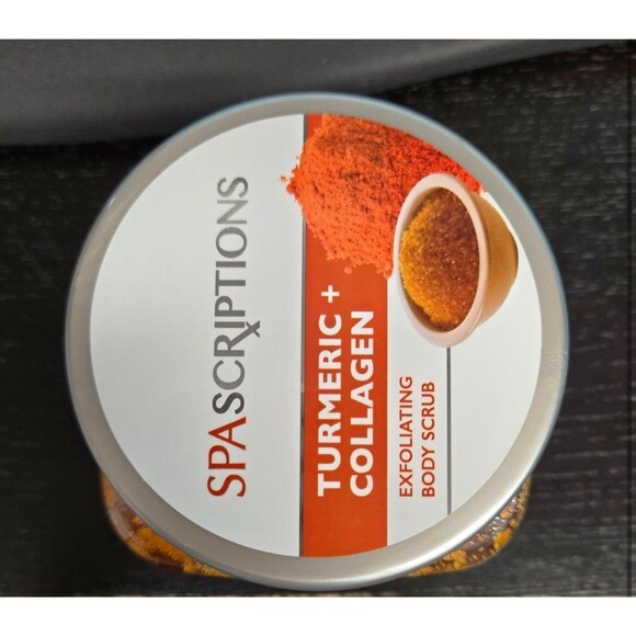 Turmeric + Collagen Exfoliating Body Scrub w/ Brown Sugar & Vitamin E - 21 oz - Picture 7 of 10
